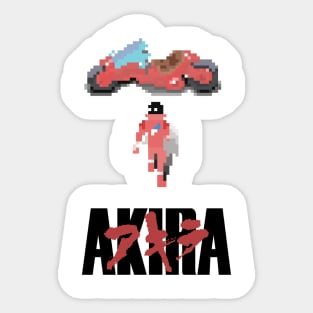 Akira Pixel art (8bit) Sticker